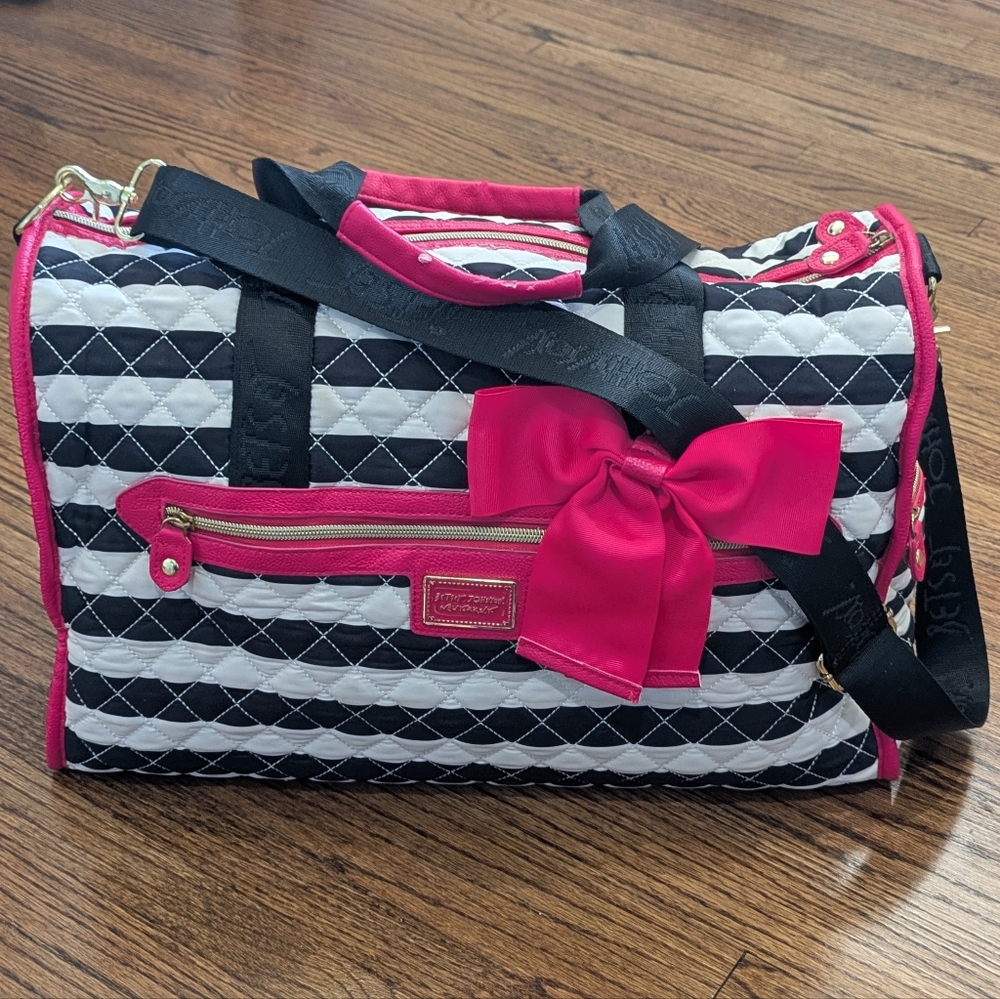 Betsey Johnson Quilted Weekender